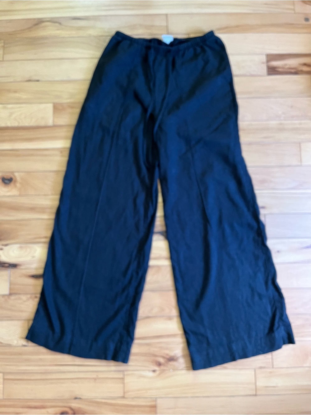 Linen blend A New Day Black Wide-Leg Women’s pants